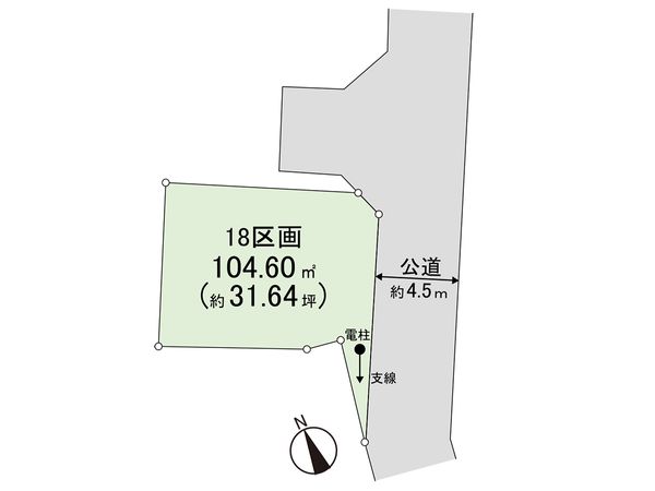茅ヶ崎市今宿 土地 18区画 区画図 茅ヶ崎市今宿 土地 18区画 区画図