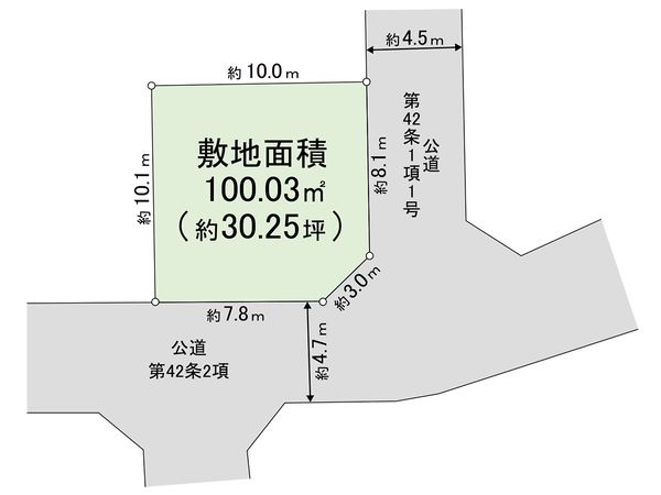 茅ヶ崎市香川3丁目 戸建 区画図 茅ヶ崎市香川3丁目 戸建 区画図