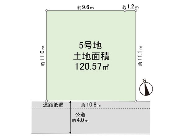 茅ヶ崎市松尾 土地 5区画 区画図 茅ヶ崎市松尾 土地 5区画 区画図