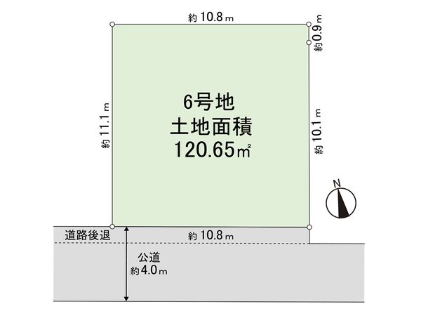 茅ヶ崎市松尾 土地 6区画 区画図 茅ヶ崎市松尾 土地 6区画 区画図