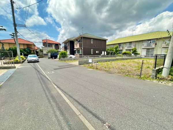 茅ヶ崎市東海岸南4丁目 B区画 前面道路