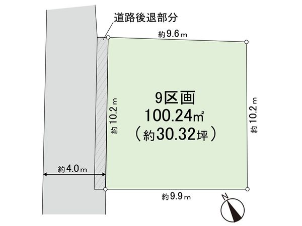 茅ヶ崎市松林1丁目 土地 9区画 区画図 茅ヶ崎市松林1丁目 土地 9区画 区画図