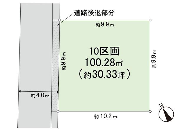 茅ヶ崎市松林1丁目 土地 10区画 区画図 茅ヶ崎市松林1丁目 土地 10区画 区画図