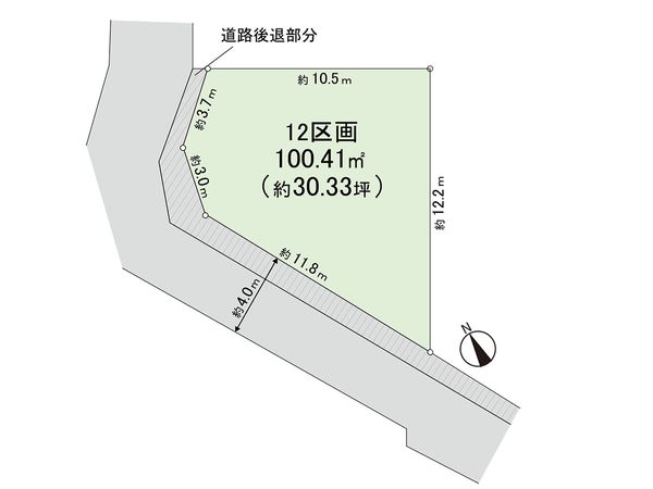 茅ヶ崎市松林1丁目 土地 12区画 区画図 茅ヶ崎市松林1丁目 土地 12区画 区画図