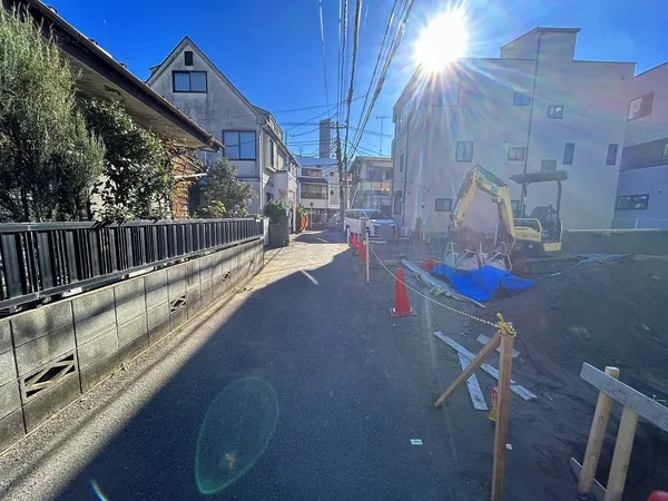 前面道路含む現地写真