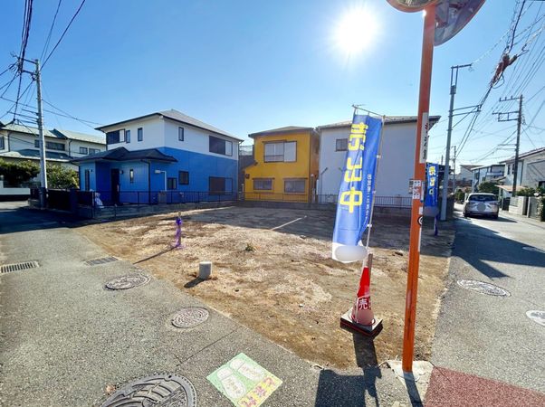 茅ヶ崎市南湖6丁目 土地 前面道路含む外観 茅ヶ崎市南湖6丁目 土地 前面道路含む外観