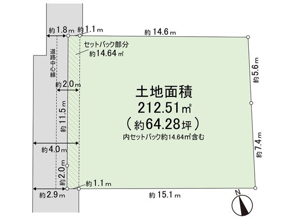 茅ヶ崎市元町 土地 区画図 茅ヶ崎市元町 土地 区画図