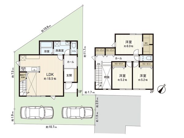 藤沢市辻堂元町5丁目 土地 区画図 藤沢市辻堂元町5丁目 土地 区画図