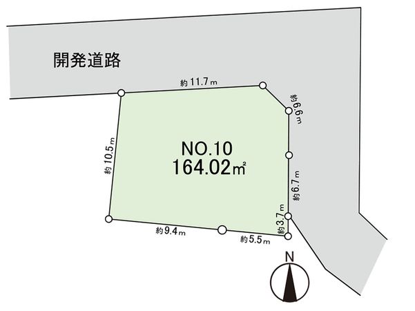 中郡二宮町二宮 土地 10区画 区画図 中郡二宮町二宮 土地 10区画 区画図