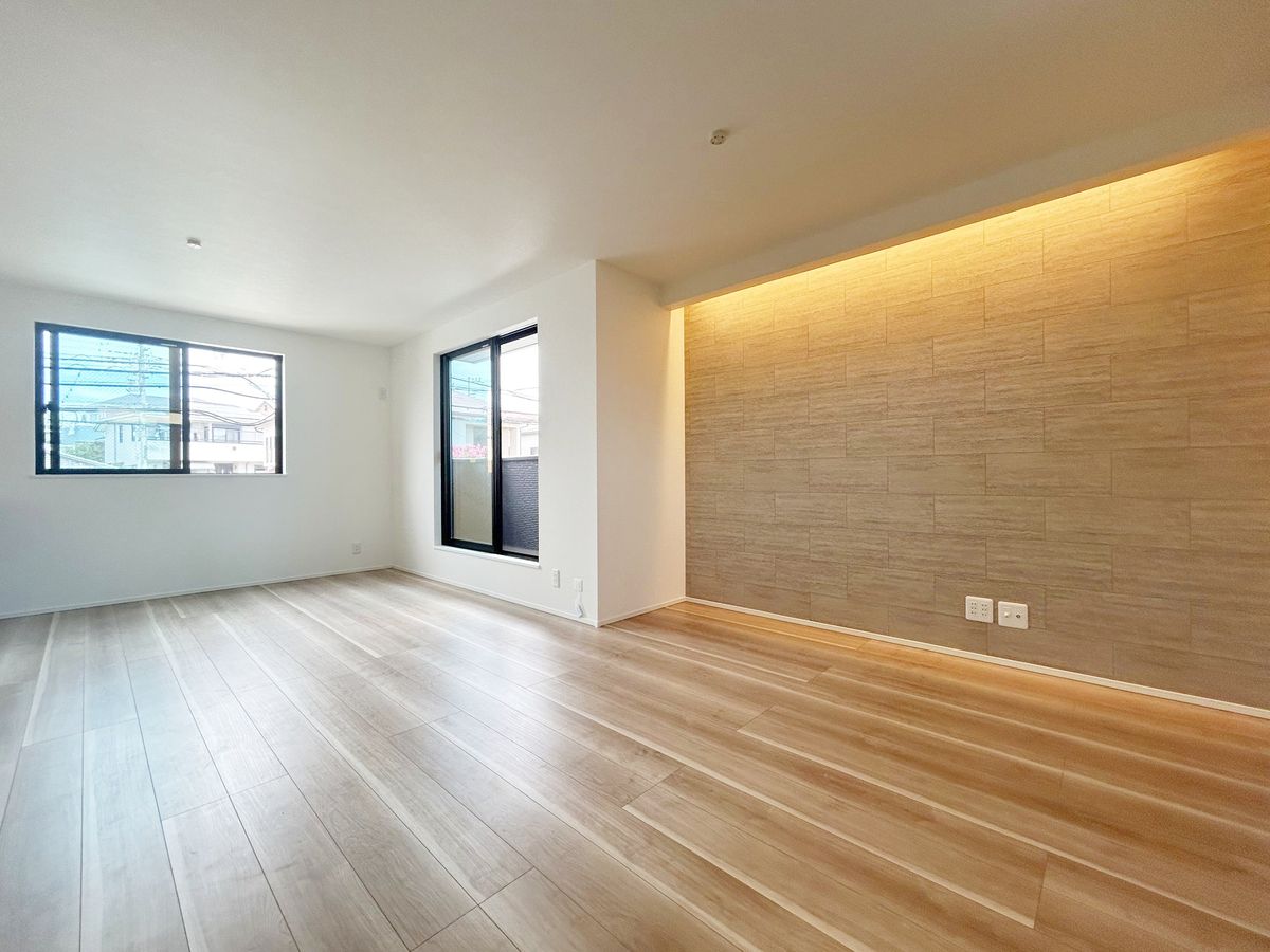 茅ヶ崎市柳島1丁目 新築戸建 1号棟 リビング リビング