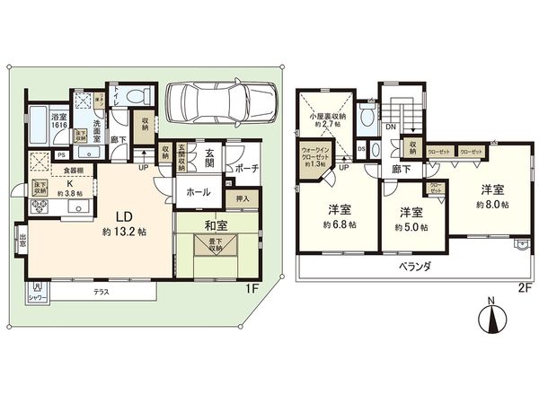 間取図(平面図)