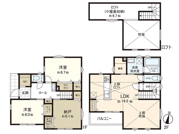 間取図(平面図)