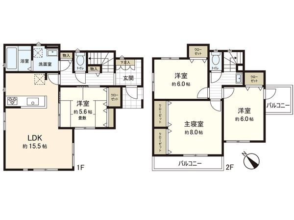 間取図(平面図)