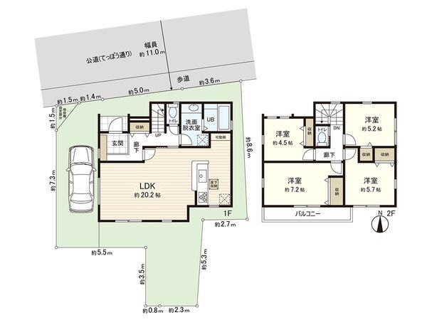 間取図(平面図)