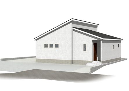 茅ヶ崎市香川3丁目 新築戸建 外観パース図