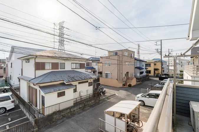 バルコニーからの眺望