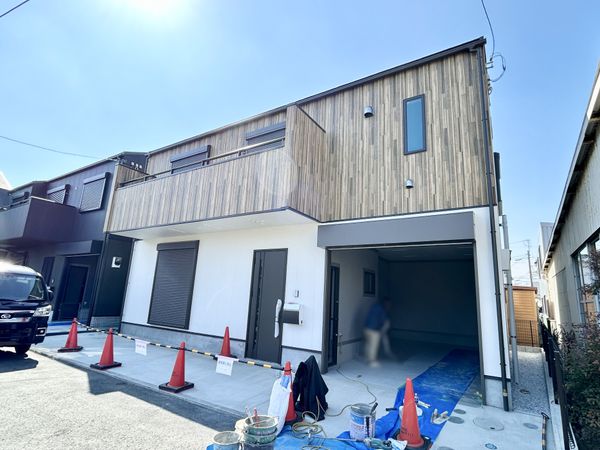 茅ヶ崎市下町屋2丁目 新築ガレージハウス B号棟 外観