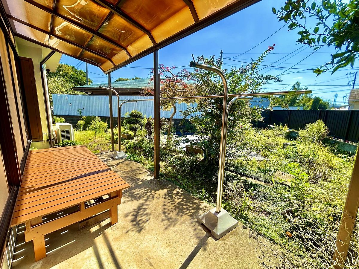 寒川町小動 中古戸建 庭 庭