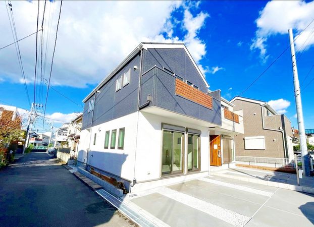 茅ヶ崎市室田3丁目 1号棟 新築戸建 外観 茅ヶ崎市室田3丁目 1号棟 新築戸建 外観