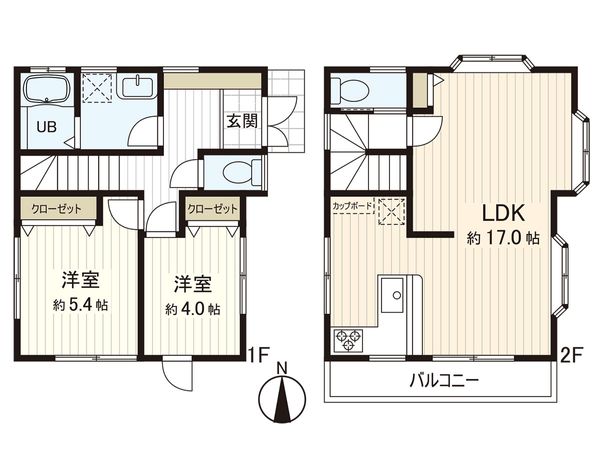 茅ヶ崎市東海岸南4丁目 戸建 間取図(平面図) 茅ヶ崎市東海岸南4丁目 戸建 間取図(平面図)