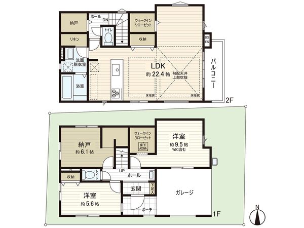 茅ヶ崎市共恵1丁目 新築戸建 間取図(平面図) 茅ヶ崎市共恵1丁目 新築戸建 間取図(平面図)