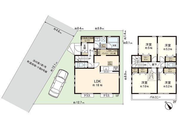 間取図(平面図)