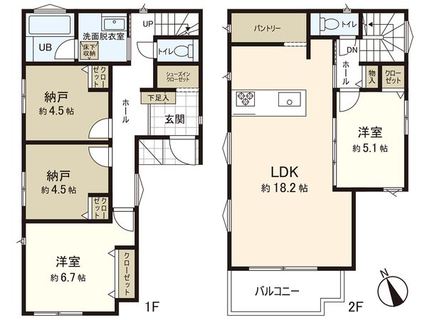 間取図(平面図)