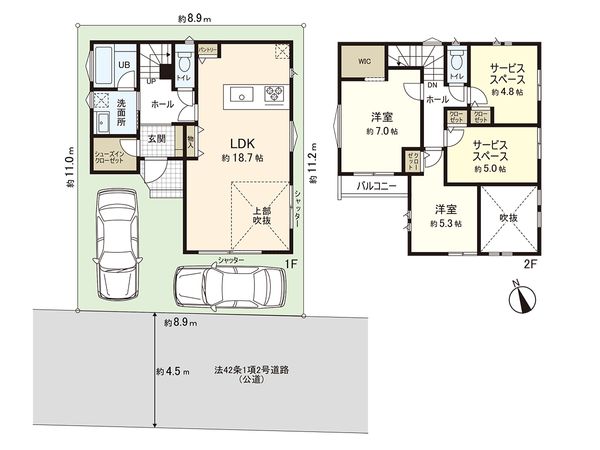 間取図(平面図)