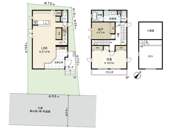 間取図(平面図)
