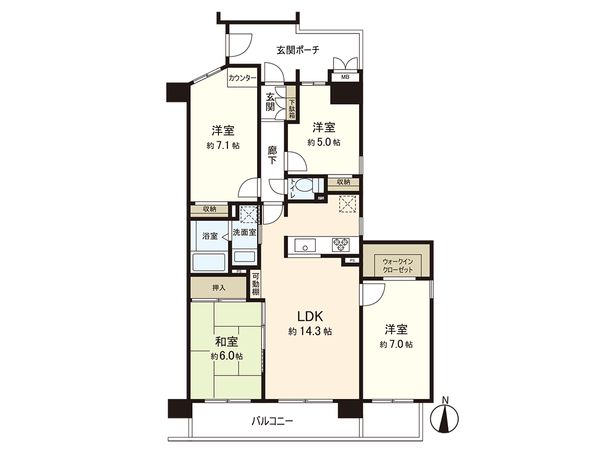 間取図(平面図)