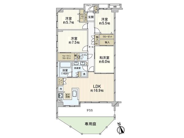 間取図(平面図)