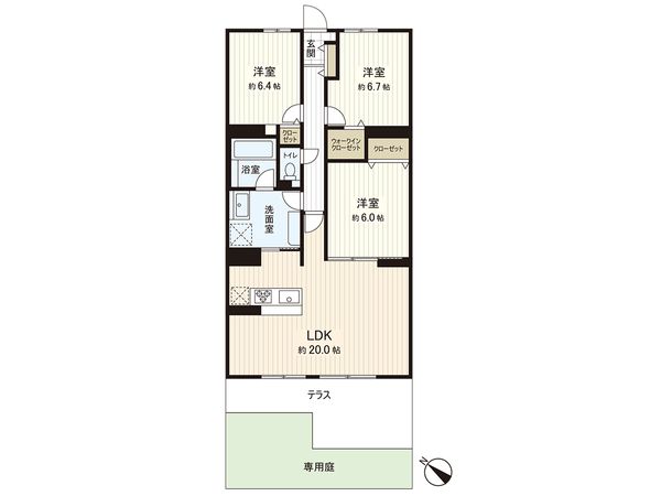 間取図(平面図)