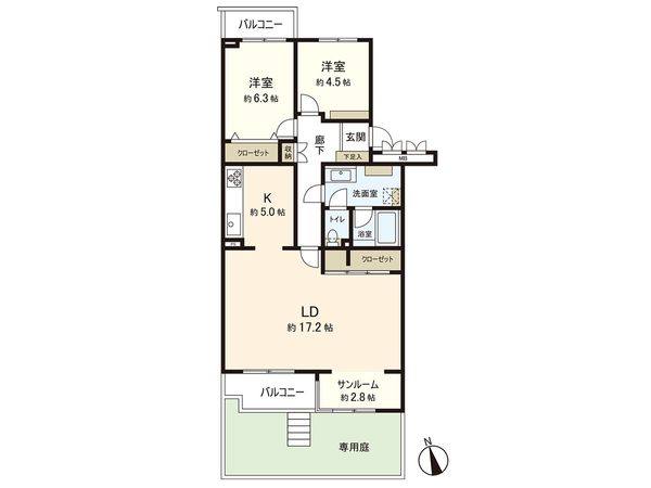 間取図(平面図)