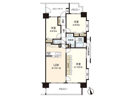 間取図(平面図)