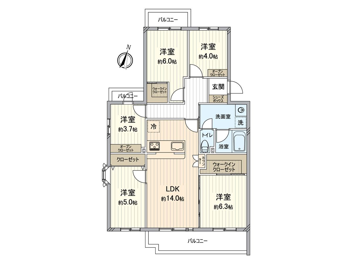 間取図(平面図)