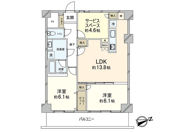 間取図(平面図)