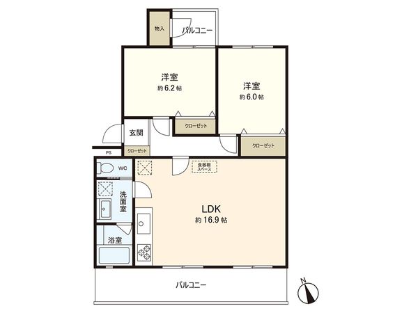 茅ヶ崎グリーンハイツ 間取図(平面図) 茅ヶ崎グリーンハイツ 間取図(平面図)