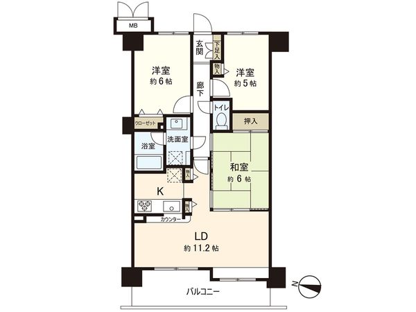ベルパーク湘南茅ヶ崎 B棟 間取図(平面図) ベルパーク湘南茅ヶ崎 B棟 間取図(平面図)