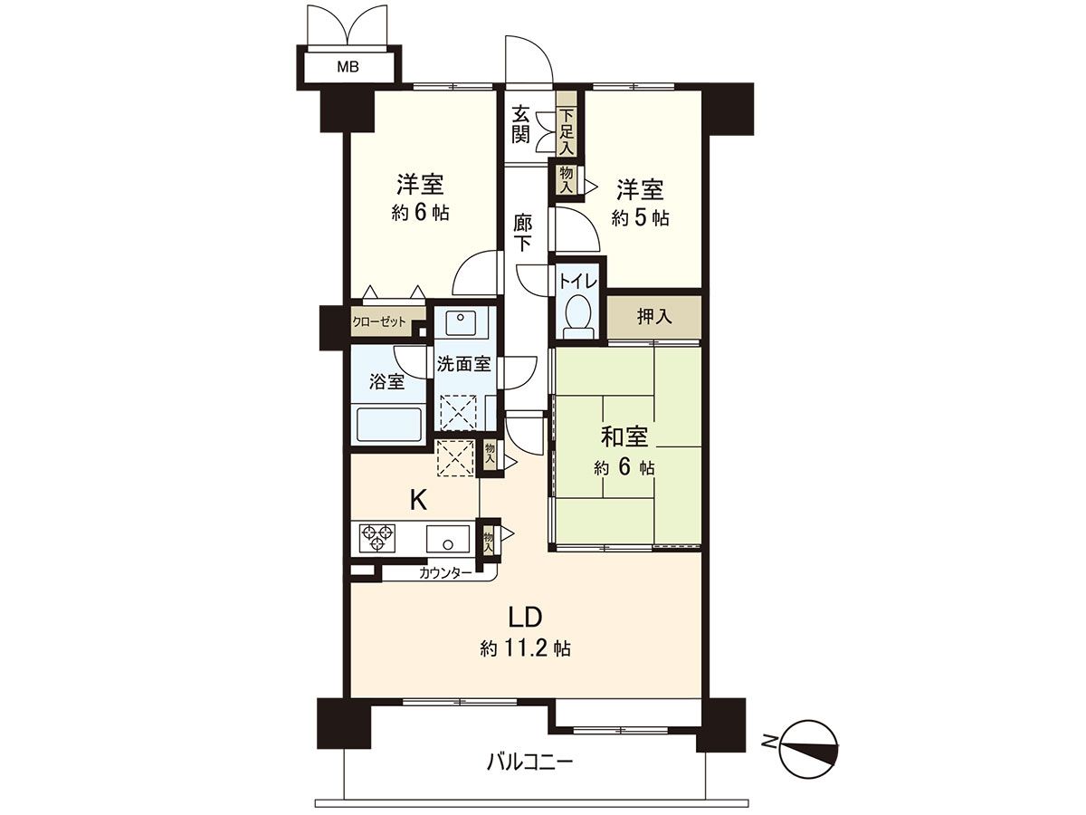 間取図(平面図)