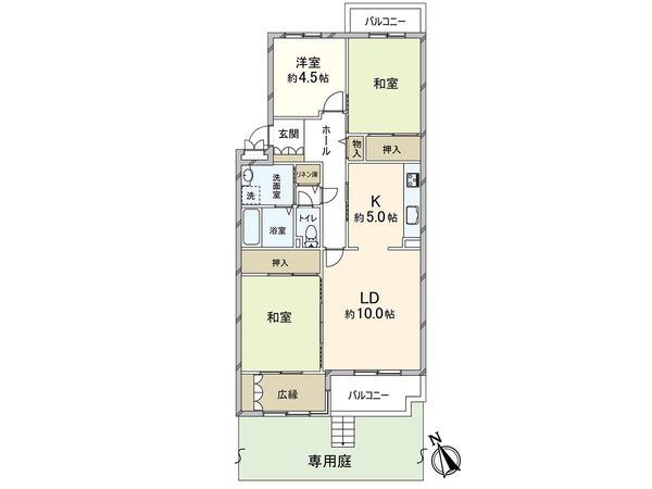 ライトタウン茅ヶ崎 間取図(平面図) ライトタウン茅ヶ崎 間取図(平面図)