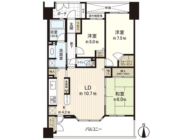 間取図(平面図)