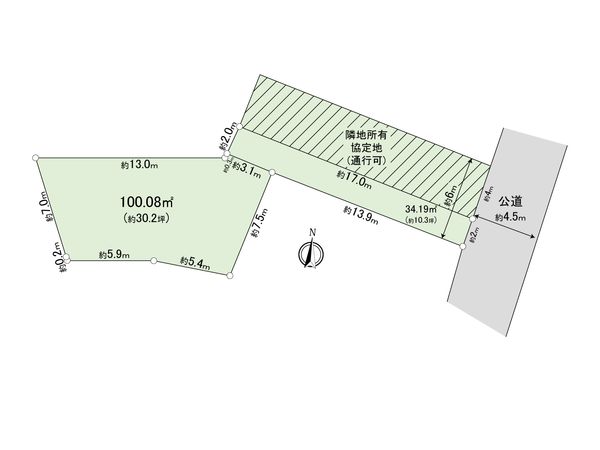 鎌倉市大船3丁目 戸建 区画図