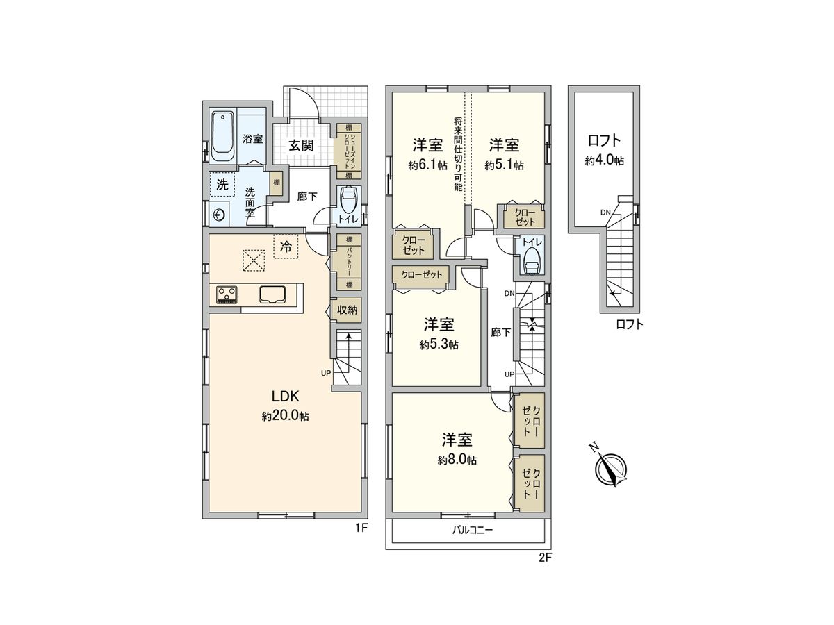 間取図(平面図)