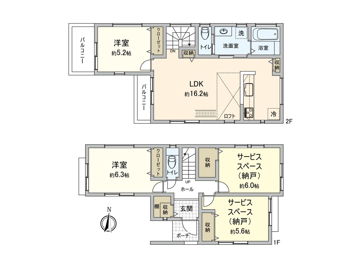 間取図(平面図)