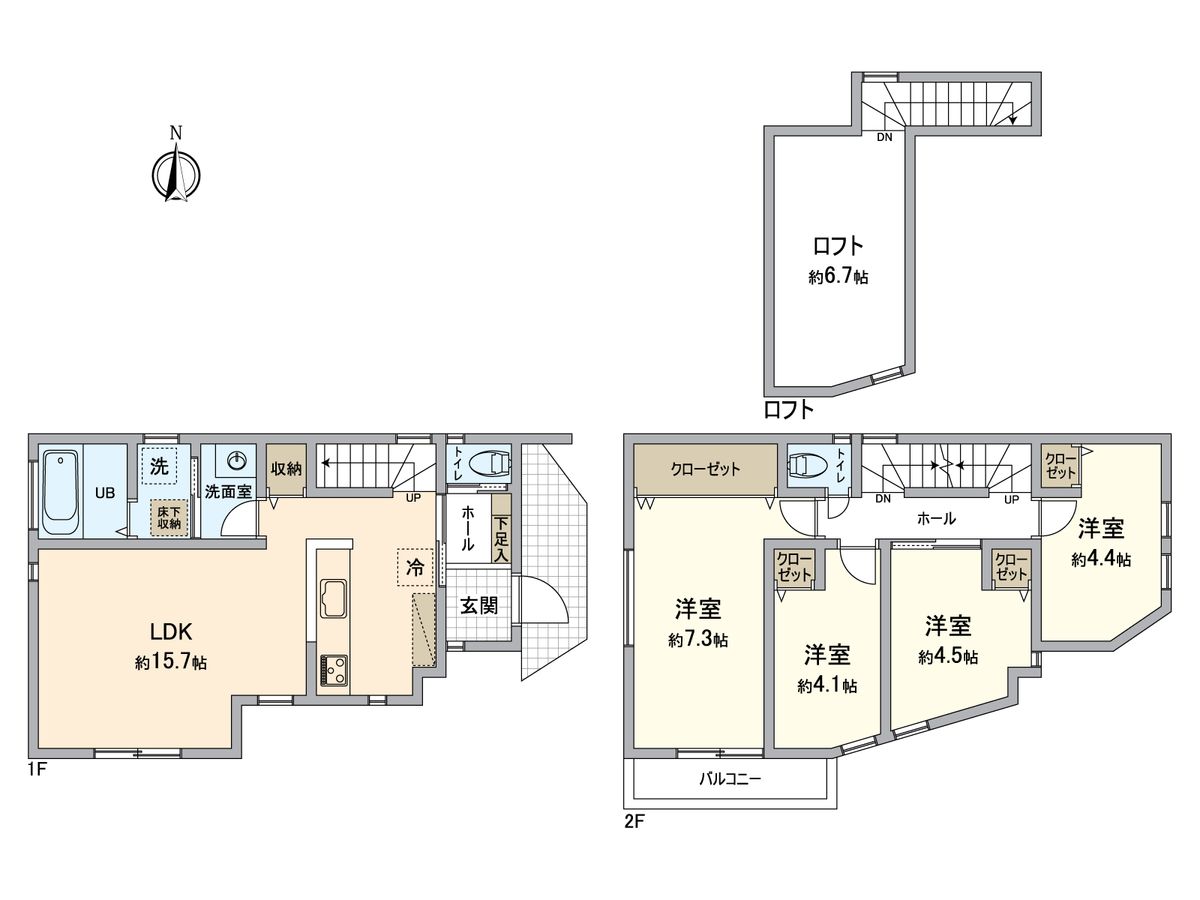 間取図(平面図)