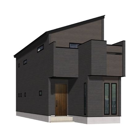 藤沢市遠藤 新築戸建 2号棟 外観パース図 藤沢市遠藤 新築戸建 2号棟 外観パース図