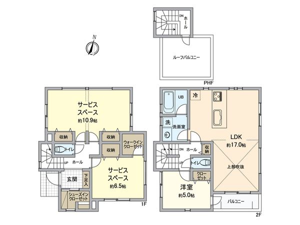 横浜市栄区笠間4丁目 新築戸建4号棟 間取図(平面図) 横浜市栄区笠間4丁目 新築戸建4号棟 間取図(平面図)