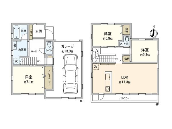 間取図(平面図)