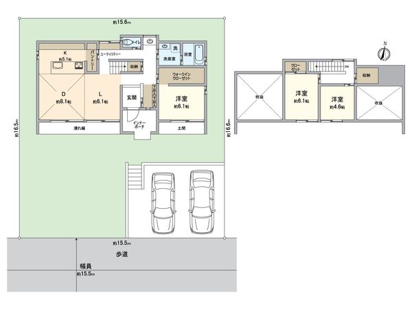 鎌倉市梶原3丁目 間取図(平面図)