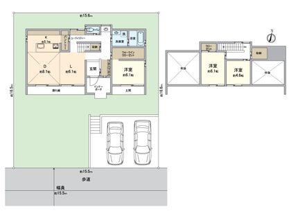 鎌倉市梶原3丁目 間取図(平面図)
